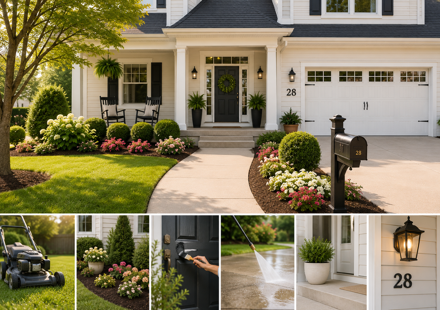 Boost curb appeal to make a great first impression