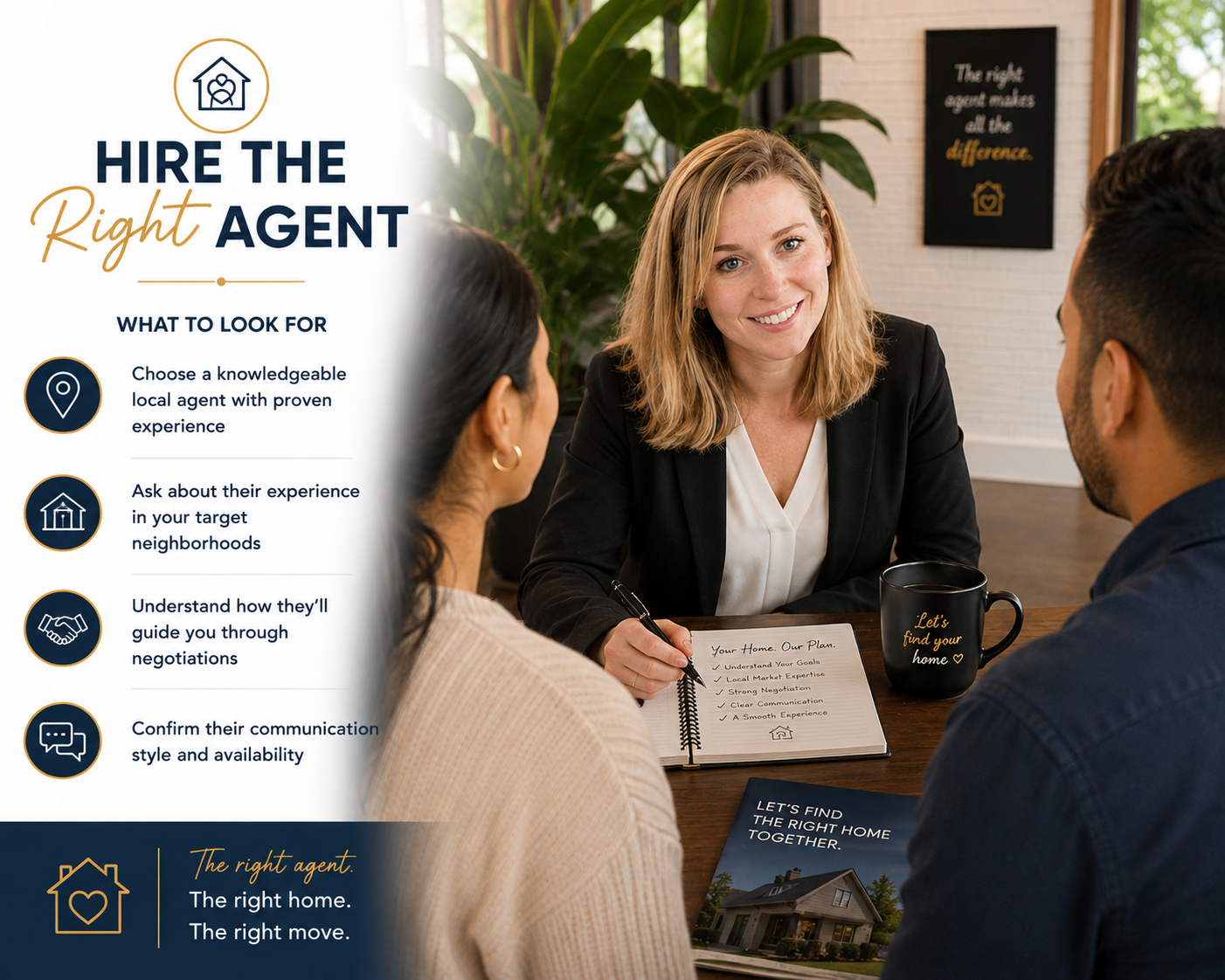 Step 3 – Hire the Right Real Estate Agent